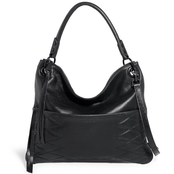 Aimee Kestenberg Convertible Leather Shoulder Bag  0305 - Picture 1 of 5